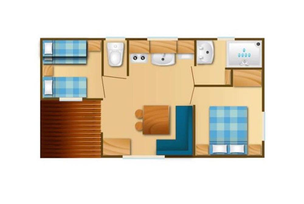 Camping Les Lavandes, Castellane Habitación foto